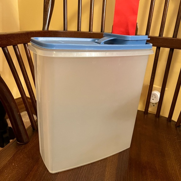TUPPERWARE SUPER CEREAL KEEPER & DRY FOOD KEEPER VINTAGE - Picture 7 of 9
